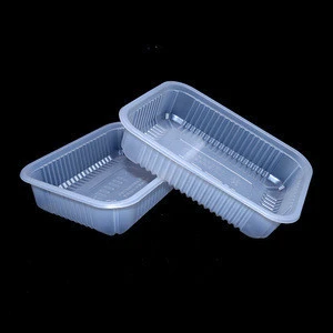 Custom Made Plastic Frozen Food Packaging Tray for Multiple Usage