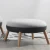 Import Custom Popular Living Room Furniture Round Ottoman Stool from China