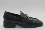 Custom PU upper ladies comfortable casual 3cm silp-on shoes for sale