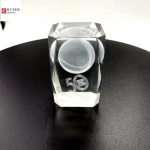 Custom Quality 3D Engrave Blank Basketbal  12kg lassl Crystal Trophy