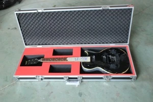 Custom Size Size and ABS Aluminum MDF Materials guitar case,Guitar Case Lockable Hard Road Case