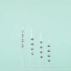 Customizable Experimental Straight-tip Glass Graduated Dropper 1ml  Graduated Glass Pipettes for Glass Bottles