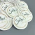Import Customize luxury white cardboard paper hang tag with matt surface for garments accessories from China