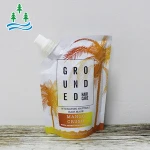 Customized Beverage Juice Liquid Food Packaging Bag with Spout Drink Stand up Spout Pouch
