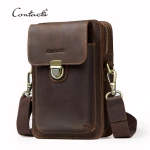 Customized Classic Stylish Exotic Leather Crossbody bag Python Skin Male Shoulder Bag Genuine Leather Men Messenger Bag