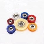 customized door window track roller pulley wheel small plastic nylon window roller