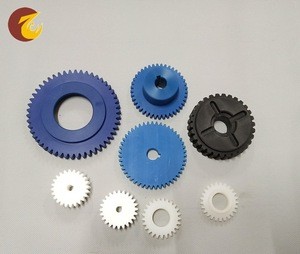 Customized nylon bevel gears Excellent mechanical properties spiral bevel nylon helical gears