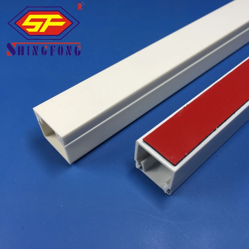 Customized Specifications PVC Flame-resisting Wire Ducts PVC Trunkings With Sticker