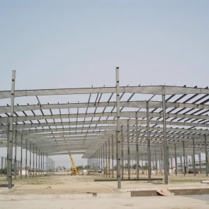 Customized Steel structure framed commercial building steel truss prefab construction