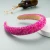 Import CZ Wholesale New Spring Plain Color Luxury Hairband Women Hair Accessories Baroque Bling Rhinestone Crystal Beaded Headband from China