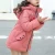 Import D10021A toddler girl winter clothing for children kids wear winter coat from China