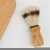 Import D810 cheaper Hair Salon Tool, barber use horse hair beech Natural Wood Handle Shaving brush from China