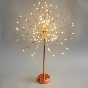 Dafan Christmas LED Fireworks Tree Lights FLower light decoration table light