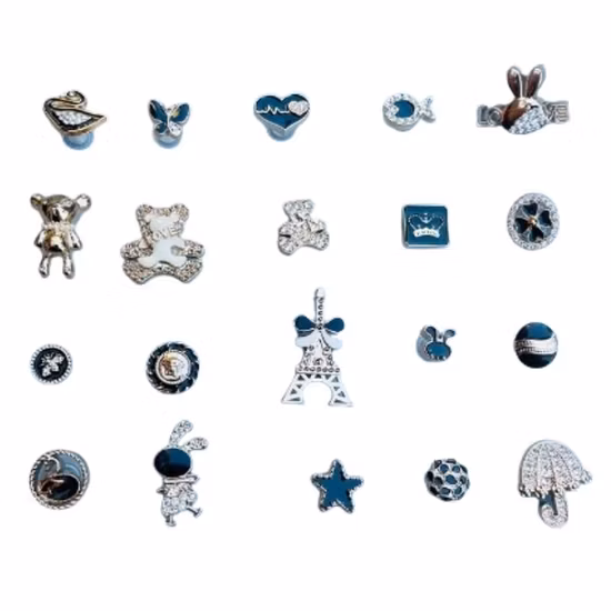 Decorative DIY Retro Metal Jewelry Shoe Flower Detachable Decorative Pearl Shoe Buckle Accessories