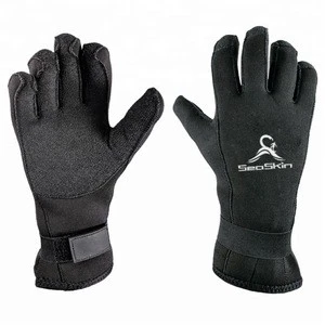 Deep sea diving neoprene gloves 5 mm