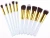 Import DHL Free shipping Professional Foundation Brush 8colors Makeup Brushes Set cosmetic Tools Kit 10pcs Makeup Brushes Set from China