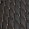 Diamond quilted pvc leather for making motorcycle,car seat covers