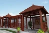 DIAOSI China Manufacturer Aluminum Alloy Prefab Pavilion Aluminium Roof Pergola Waterproof Garden Gazebo for Outdoor
