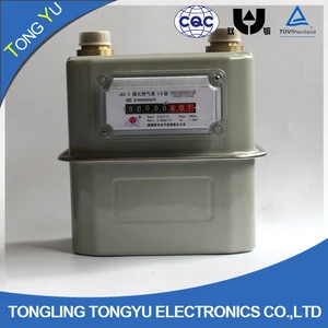 digital electric meter g1.6 / g2.5 / g4 / g6 gas meter replacement gas regulator with meter