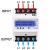 Import Din Rail 3 Phase 4 Wire Electronic Watt Power Consumption Energy Meter Wattmeter kWh 5-80A 380V AC 50Hz LCD Backlight Display from China