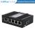 Import DIN Rail media converter 12v-36vdc outdoor industrial ethernet network switch from China