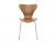 Import Dining room furniture wood veneer series 7 side chair from China