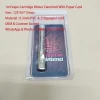 Disposable Transparent Plastic Custom Vape Cartridge Clamshell Blister Packaging 1ml Vape Cartridge Packaging With Paper Card