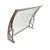 Import DIY Canopy Polycarbonate Awnings Aluminium Canopies Door Entrance Window Awning from China