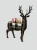 Import DIY wooden deer craft study room book shelf home decor from China
