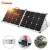 Import Dokio 80W (2PCS X 40W) Foldable Solar Panel China Pannello Solare USB Controller Solar Battery from China