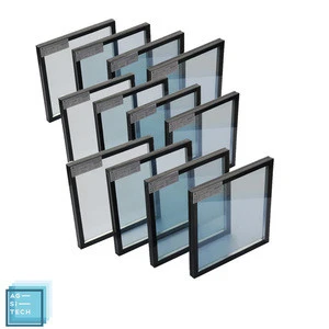 Double Glazing Insulated glass for Hollow Curtain Wall bricks
