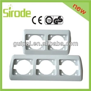 Double Or Triple Gang Wall Switch Socket Brush Faceplate