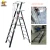 Import DR.LADDER Fiberglass Folding Adjustable Height A frame Podium Platform Ladder with Safety Cage LittleGiant 180503 from China