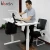 Dual motors electric height adjustable table automatic lifting office sit stand desk office desk