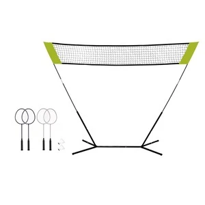 Durable Easy Setup Cheap Portable Badminton Net Set