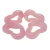 Import Dyed Pink Jade Gemstone Hearts Carved Love Stone Hearts from China