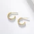 Import Dylam no MOQ wholesale price 925 Sterling Silver Gold Plated Women Colourful Hoop Coloured Zircon Earrings from China