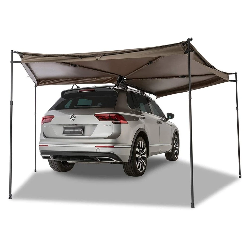 Easy Install Batwing Car Side Awning Tent with for Trailer SUV Car