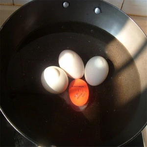 Egg Perfect Color Changing Timer Yummy Soft Hard Boiled Eggs Cooking Kitchen Eco-Friendly Resin Eggs Timer Red