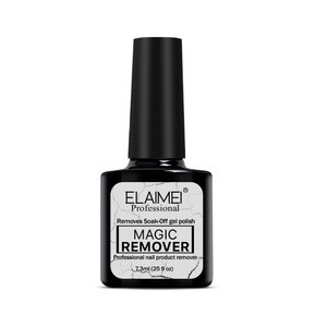 Elaimei Magic Nail Polish Burst Remover Soak Off Polish cream Cleaner Nail Supplies for Professionals Nail Polish Remover