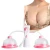 Import Electric Breast Dual Cups enhancer care Massager Bigger Nipple breast vibrator stimulate breast erect the prolapsed chest Female from China