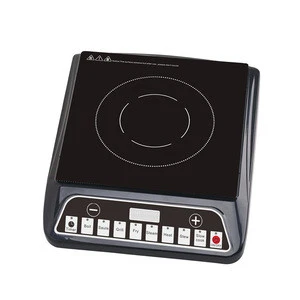 Electric cooker button control induction cooker