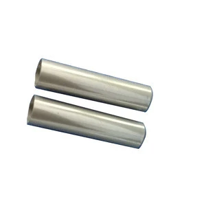 Electrical metal tube with flange for temperature sensor