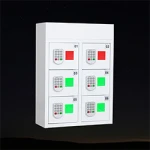 electronic portable public free standing multiple mobile phone power charging station kiosk