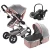 Import EN 1888 certification baby stroller travel baby stroller 3 in 1 from China