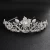 Import European and American retro court bride&#39;s tiara crown baroque queen rose flower rhinestone crown for wedding dress acces (KH014) from China