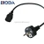 Import European Cable AC Power Cord Lead 2Pin Electric Cable 6A 250V Male Power Cord Plug from China