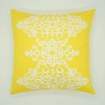 European Modern Beautiful Pattern Cotton Canvas Cushion Cover