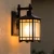 Import European style antique solar wall lights outdoor waterproof wall lantern villa garden exterior lamp wall mounted indoor lights from China