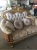 Import European style wooden carved flower royal sofa set from China